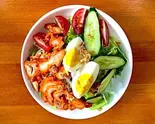 タンドリーチキンサラダ/Tandoori Chicken Salad（ラフィングブッタ ネパール・インドレストラン）