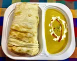 カレーナンセット Curry Naan Set(インド料理 ミニメズバーン)