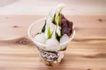 抹茶小倉白玉（アイスるクレープGrow）