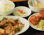 たまねぎ肉詰め定食（華洋2号店）