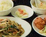 ニラレバ定食（華洋2号店）