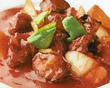 スペアリブの変り酢豚（華洋2号店）