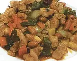 トリ肉のナッツ炒め（華洋2号店）