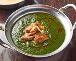 サグマトンカレー/Sag Mutton Curry(ブッダスパイス 井荻店)