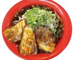 黒醤油太麺(釈迦力 雄 門真店)