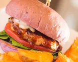 モチコチキンバーガー（Bliss Burger Hawaii）