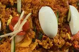 チキンビリヤニ(スープ付き) Chicken biryani (with soup)（Raj Ganesha）