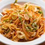 ベジタブルチャウミン(ネパール風焼きそば)MixVegetableChowmein（MALiKA）