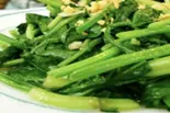 ニンニク野菜炒め（ベトナム料理Biちゃん）