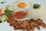 豚肉焼きのご飯（ベトナム料理Biちゃん）