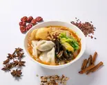 (白)水餃子麻辣湯【WB-SS】（【本格麻辣×自家製春雨】白虎麻辣湯 世田谷用賀店）
