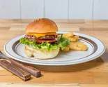 キッズチーズバーガー（シーガルダイナー 中之島店）