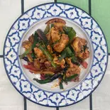 チキンチョイラ(チキンとスパイス和え)/Chicken Choila(アジアンレストラン The MONSOON Cottage)