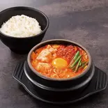 海鮮スンドゥブ定食(ネネチキン枚方宮之阪駅前店)