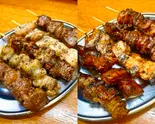 ジャンボ串5本盛り（串屋横丁東大島）