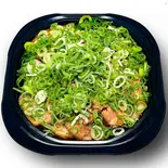 【ネギ爆盛】炙チャーシュー皿(300g・ネギたっぷり)（炙りとろけるチャーシュー丼 竹栄）
