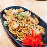 国産ホルモン焼きそば（【関西風＆広島風お好み焼き・鉄板焼き】桜家 清水店）