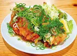 ねぎ塩唐揚げ(6個)【塩だれ】（【関西風＆広島風お好み焼き・鉄板焼き】桜家 清水店）