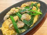 豚ニラ玉炒め（【関西風＆広島風お好み焼き・鉄板焼き】桜家 清水店）
