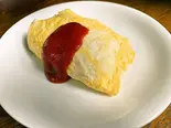 オムライス・緑茶付き(喫茶 ラタン)