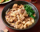 【人気No.2】牛肉刀削麺 Beef Knife-Cut Noodles（七左食堂）