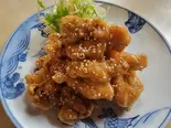 鶏肉のマヨネーズ和え（七左食堂）