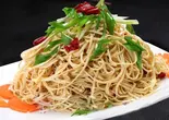 干し豆腐の和物（七左食堂）