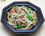 ニラレバー炒め（七左食堂）