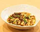 牛すじと牛ホルモン麻婆豆腐（寿中華 真）