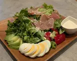 生ハムとアボカドエッグサラダ+自家製パン(3個)のセット(ベーカリーカフェ G’RANBAKE南町田)