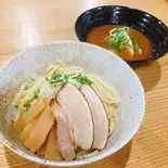濃厚魚介とんこつ つけ麺【魚粉】 半飯セット（【濃厚つけ麺】富元製麺）