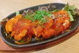 若鶏のチリソース炒め（【濃厚つけ麺】富元製麺）