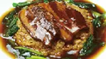 豚肉角煮ごはん（松楽菜館 有馬店）