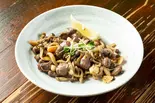 名物ずりバターにんにく炒め(炭火焼き鳥りんぐ新在家店)