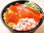 サーモンいくら甘えび丼（魚丼屋next船橋店）
