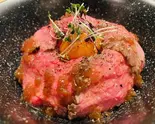 A5ランク国産和牛ローストビーフ丼！（Bistro和）