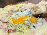 トリュフ香るマッシュルームと温泉玉子のビスマルク！（Bistro和）