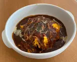 デミハヤシ チーズオムライス（煉瓦かふぇ）