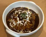 デミハヤシ きのこオムライス（煉瓦かふぇ）