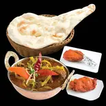 満足セット【MANZOKU SET】thendur chicken plan nan（アジト 大宮店）