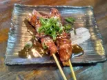 しろきも【塩ゴマ油】（大阪やきとり亭 Osaka Yakitori-tei）