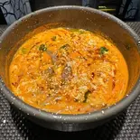 ユッケジャンスープ（和牛ホルモン一新 大阪心斎橋店）