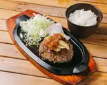 気まぐれ弁当 ハンバーグ(オニオン)（カラオケダイニング CLOVER）