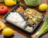 1日分の野菜炒め弁当（土鍋炊きご飯 おこめとおかず 東銀座店）