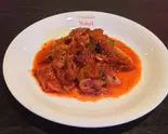 牛カルビネギ人参ししとう炒め（焼肉ノーベル）