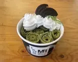 抹茶クッキー＆クリーム Matcha cookie ＆ cream roll ice cream（【名古屋ではここだけ？】マンハッタンロールアイスクリーム）