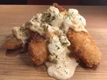 自家製タルタルのフィッシュフライ（ゴリラ精肉店）