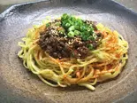 【新登場！】 自家製肉みそのピリ辛あぶらそば（ゴリラ精肉店）