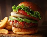 アボカドバーガー Avocado Burger（とろけるハンバーグ 福よし 相模大野店）