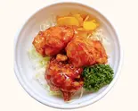 ピリ辛からあげ丼(並)Karaage Rice Bowl with Spicy Sauce (Regular Size)（からあげのジョー千歳船橋）